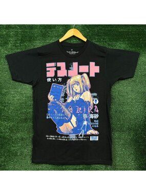 Death Note Misa Amane Anime Magazine Cover T-Shirt Size Medium